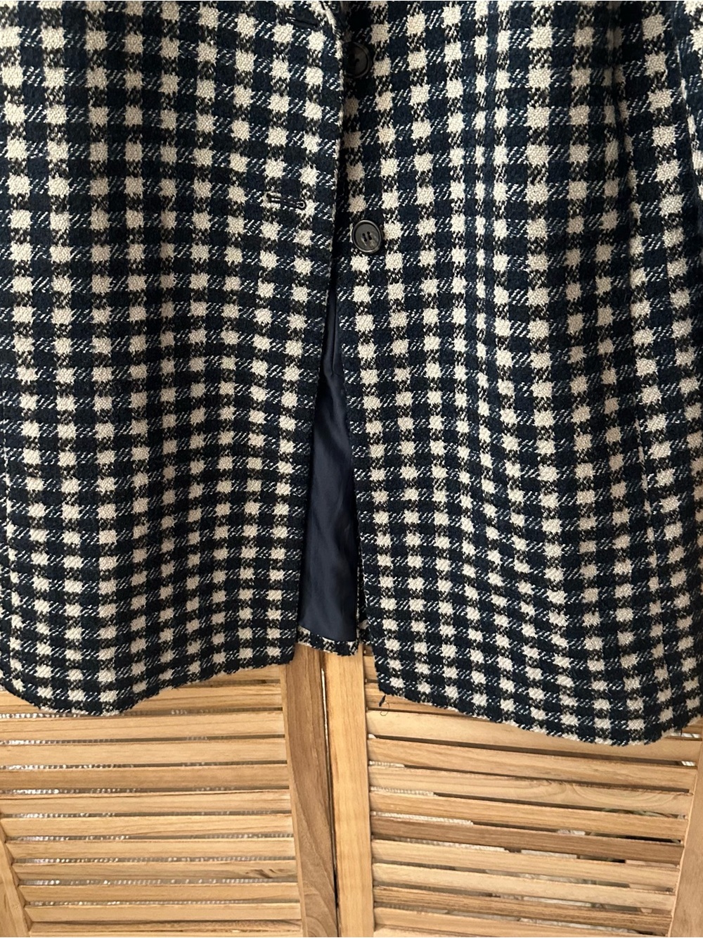 J. Crew Oversized Topcoat in Houndstooth Tweet size 14 - Picture 7 of 11